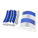 For Yamaha MT07 18-24 23 22 21 20 19 GP01 Rim Wheel Stickers Decal 17 inch Blue