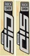 RockShox Fork Decal Kit - SID Ultimate 27.5"/29"