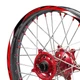 Red Dirtproof 21"F&18"R Rim Wheel Sticker R03B For Kawasaki KLX 450R 2008-2016