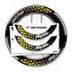 17 inch Vinyl Wheel Rim Stickers S25B For Yamaha FZ10 MT-10 18 19 20 21