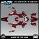 Graphics Kit for Suzuki DR-Z4S DR-Z4SM DRZ4SM 2025 2026 Shatter-RED