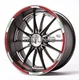 899 949 1199 1200 1299 Ducati Corse Wheel Decals Rim Stickers Stripe RED GREEN