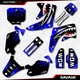 Blue Savage Racing Graphics Kit fits Honda Cr85 03-07 CR 85 Decal 2003-2007