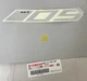 Yamaha MT09 Decal Side Cover Graphic 2 Silver 2019 (1) OEM #BS2-2173F-40-00 M286