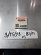 NOS Yamaha RT1 360 1970-71 Piston Ring 1st Over .25mm  284-11611-10