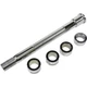 DRAG SPECIALTIES 0214-1979 Front Axle Kit Axle Kit - Front - Chrome