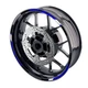 Blue R02B Removable Rim Sticker For Aprilia Dorsoduro 900 2018-2020 19