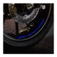 Blue Inner Stripe Decal Wheel Stickers For Aprilia TUONO 1000 02-05