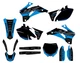 Fits Yamaha YZF250-450 2006 to 2009 yzf450 yz250f graphic kit stickers YZF