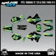 Graphics Kit for Yamaha YZ250 YZ125 (1996-2001) YZ 250 YZ 125 Swift - Lime