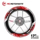 17'' Rim Wheel Sticker Vinyl Decal S02 For Suzuki GSF1250S SA SEA GSX650F