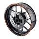W01B For Honda CB500X 2015-2021 Orange Wheel Sticker Race Kit 20 19 18 17 16
