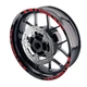 W02B For 2018-2021 Yamaha FZ09 MT-09 Red 17'' Wheel Sticker 20 19