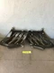 Yamaha OEM Raptor 700 Footwells With Mounts Fits 2006-23 P/N 1PE-F1621-00-00