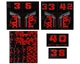 Fox Suspension Custom Decal Kit (Red) [803-01-739]