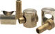 Motion Pro Cable Fittings Barrel Nipple 5/16in. for 2mm Wire 01-0003
