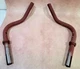 HANDLEBAR - SIDEBARS only (PRIMER) FOR INDIAN MOTORCYCLE 340; PN: 93123
