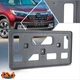 For 17-20 Honda Ridgeline Front Bumper License Plate Tag Mounting Bracket Holder
