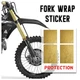 For Honda CRF300L/RALLY CRF450L XR250 MOTARD CRF250L Fork Wrap Sticker TT026
