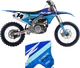 Factory Effex Candy Chrome Series Shroud and Airbox Graphics Kit for Yamaha YZ