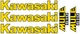 #B536 Kawasaki Mule 610 Decal Sticker Kit Kit LAMINATED 