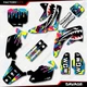 CMYK Savage Racing Graphics Kit fits Honda Cr85 03-07 CR 85 Decal 2003-2007