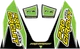 PRO CIRCUIT Ti-6 Exhaust Decals DC22TI6-GRN