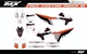 Fit KTM XCW XCFW EXC EXCF 2020 to 2023 & 2019 to 2022 SX SXF XC XCF graphic kit