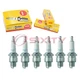 6 pc NGK 1507 BR6HS BLYB Standard Spark Plugs for WR7AC WR7A W20FSRU W20FSR yw