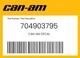Can-Am Genuine Can-Am Decal - 704903795