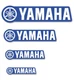 Dcor 40-50-106 Decal Pack - 6in. Logo - YAM