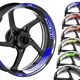 Blue Rim Wheel Sticker Decals 17 inch For Yamaha MT09 18-21 20 19