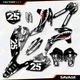 Gray Savage Camo Graphics Kit fits KTM 13-15 SX SXF XC XCF 125 200 250 300 450