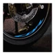 Aqua Inner Stripe Decal Wheel Stickers For Honda CBR1000RR-R Fireblade SP 20-24