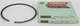 NOS Genuine 1970-71 YAMAHA RT1 Oversize 3rd .75 Piston Ring OEM 284-11611-30 NEW
