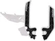 Acerbis X-Grip Frame Guards White/Black #2986891035 KTM/Gas Gas 85 SX/MC 85