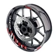 Red 17 inch Wheel Sticker FC66 For Aprilia RSV4 R APRC 11-15 14 13 12