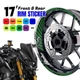 For Honda CB 919 Hornet 900 02-07 17 inch Wheel Rim Stickers Line GP02