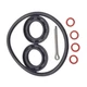 Propeller Shaft Seal Kit for Yamaha 75-90HP 93101-25M03 w/Cotter Pin 91490-40030