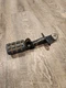 1975 Kawasaki G5 100cc right foot peg assembly 34003050 & 34027-1115