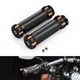 Aluminium Handlebar Hand Grips For Harley Dyna Wide Super Glide Fat Bob FXDWG