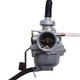 Carburetor & Handle Grip Bar & Throttle Cable For Honda Z50R 1979-1999 Carb