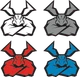 MOOSE OFFROAD Decal - Angroid - 4 Pack 4320-2528
