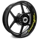 For Yamaha TRACER 900 FJ-09 15-20 19 Racing Rim Wheel Stickers 17 inch Yellow