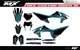 Fit KTM XCW XCFW EXC EXCF 2020 to 2023 & 2019 to 2022 SX SXF XC XCF graphic kit