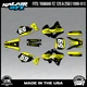 Graphics Kit for Yamaha YZ250 YZ125 (1996-2001) YZ 250 YZ 125 Swift - Yellow