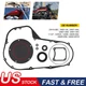 Clutch Primary Cover Gasket Kit for Harley Electra Glide Road King 1999-2006