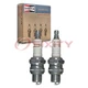 2 pc Champion Copper Plus 931M Spark Plugs for QL82C 3922 1507 Ignition Wire yf