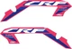 Factory Effex Tank/Shroud Graphics Kit 2023 Original for Honda CRF 450/CRF 250