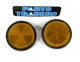 Genuine Honda Front Reflector (Set of 2) 33742-HB9-641 Stanley 072-0789